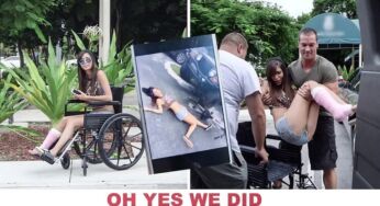 Tekerlekli sandalyedeki çıtır Kimberly’yi Sean fena dağıtıyor